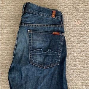 7 for all man kind Jeans. The Austyn cut.